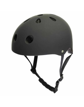 Kask rowerowy dla dziecka Trike Fix dziecięcy regulowany LED M 55-58cm czarny