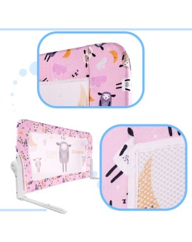 Barierka osłona ochronna do łóżka otwierana 90cm owieczka Kik Sp. z o. o. Sp. k. | Time- 2