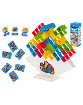 Gra zręcznościowa montessori gra logiczna układanka balansująca klocki