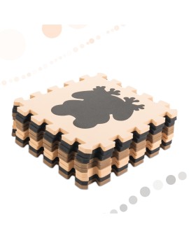 Mata edukacyjna piankowa puzzle beż 85 x 85 cm 9 elementów Kik Sp. z o. o. Sp. k. | Time- 2