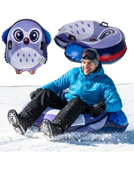 Ślizgacz sanki dmuchane na śnieg opona pingwin 95cm x 103cm x 26cm