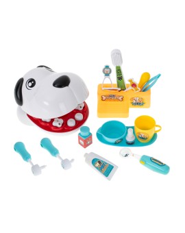 Chory ząbek dentysta zwierząt pies piesek zabawa wylecz zęba nauka weterynarz Kik Sp. z o. o. Sp. k. | Time- 2