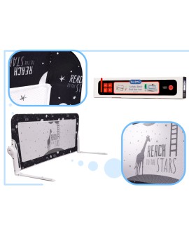 Barierka osłona ochronna do łóżka otwierana150cm czarna Kik Sp. z o. o. Sp. k. | Time- 2