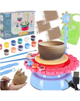 Koło garncarskie maszyna do ceramiki z gliną i farbami 600g