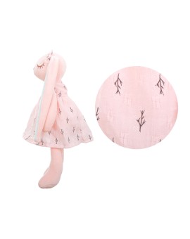 Maskotka pluszowa królik różowy 35cm Kik Sp. z o. o. Sp. k. | Time- 2