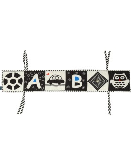 Ochraniacz do łóżeczka mata sensoryczna książeczka książka kontrastowa miękka Kik Sp. z o. o. Sp. k. | Time- 2