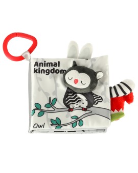 Książeczka sensoryczna miękka ogony zwierząt sowa Kik Sp. z o. o. Sp. k. | Time- 2