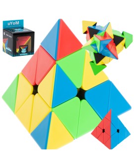 Gra logiczna piramida kostka łamigłówka MoYu