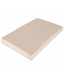 Pufa ze schowkiem do siedzenia otwierana składana 50x31x31cm beżowa Kik Sp. z o. o. Sp. k. | Time- 2