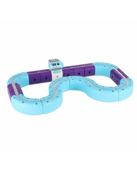 Klocki magnetyczne konstrukcyjne tor wyścigowy auto 87 elementów Kik Sp. z o. o. Sp. k. | Time- 2
