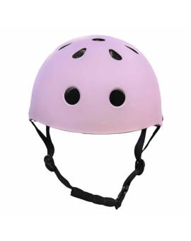 Kask rowerowy dla dziecka Trike Fix dziecięcy regulowany LED M 55-58cm fioletowy Kik Sp. z o. o. Sp. k. | Time- 2