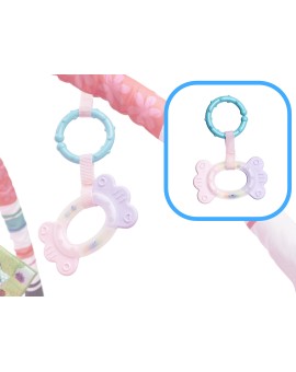 Mata Edukacyjna z pałąkami Basen z piłeczkami różowa Kik Sp. z o. o. Sp. k. | Time- 2