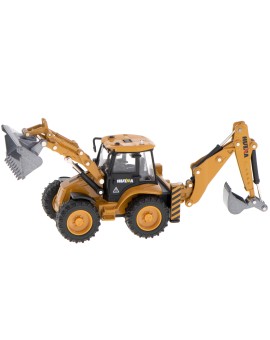 Koparka ładowarka metalowa z ruchomymi łyżkami Die-Cast H-toys 1704 1:50 Kik Sp. z o. o. Sp. k. | Time- 2