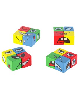 Klocki kreatywne montessori wyzwania zmieniające twarz emocje Kik Sp. z o. o. Sp. k. | Time- 2