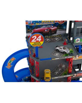 Parking samochodowy garaż wielopoziomowy piętrowy stacja benzynowa myjnia Kik Sp. z o. o. Sp. k. | Time- 2