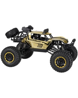 Samochód zdalnie sterowany 2,4GHz 1:8 51cm metal złoty Kik Sp. z o. o. Sp. k. | Time- 2