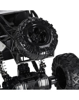 Samochód zdalnie sterowany na pilota RC Rock Crawler 1:12 4WD METAL srebrny Kik Sp. z o. o. Sp. k. | Time- 2