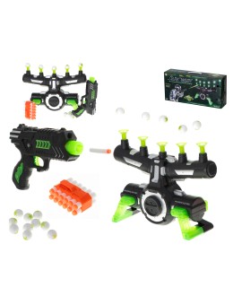 Gra strzelecka Air shooting latające kulki strzelanie do celu DARK WARS