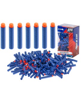 Strzałki pociski do wyrzutni niebieskie 7,2cm BOX 200szt.