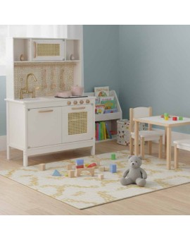 Kuchnia dla dzieci drewniana MDF retro z akcesoriami BOHO 100cm Kik Sp. z o. o. Sp. k. | Time- 2