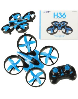 Dron RC JJRC H36 mini 2.4GHz 4CH 6 axis niebieski