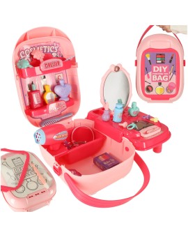 Toaletka dla dzieci kuferek na kosmetyki biżuteria