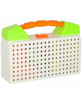 Wkrętarka wiertarka śrubki klocki konstrukcyjne zestaw majsterkowicza walizka 181 elementów Kik Sp. z o. o. Sp. k. | Time- 2