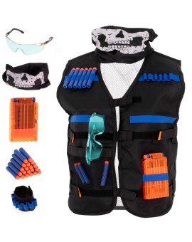 Kamizelka taktyczna na akcesoria do wyrzutni strzałek + wyposażenie