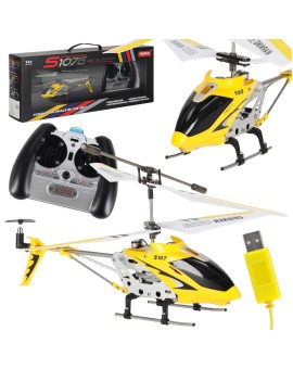 Helikopter zdalnie sterowany na pilota RC SYMA S107G żółty