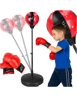Gruszka do boksowania dla dzieci zestaw bokserski rękawice