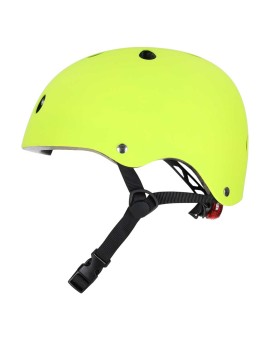 Kask rowerowy dla dziecka Trike Fix dziecięcy regulowany LED S 48-54cm zielony jasny Kik Sp. z o. o. Sp. k. | Time- 2