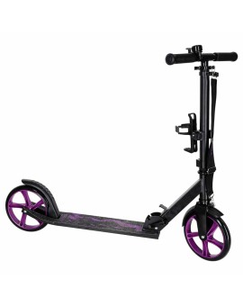 Hulajnoga miejska Trike Fix składana koła 200mm czarno-fioletowa Kik Sp. z o. o. Sp. k. | Time- 2