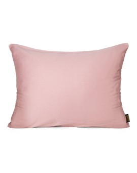 Poszewka na poduszkę 50x70 cm z satyny bawełnianej pudrowo różowa NOVA
