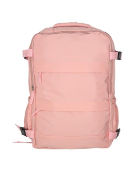 Plecak podróżny turystyczny bagaż różowy 45x30 cm Kik Sp. z o. o. Sp. k. | Time- 2