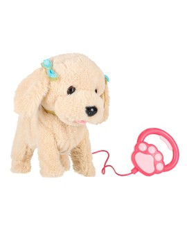 Piesek interaktywny na smyczy szczeka chodzi rusza ogonem Pudel Kik Sp. z o. o. Sp. k. | Time- 2