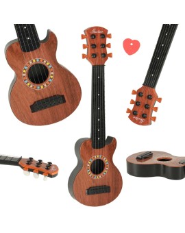 Gitara klasyczna dla dzieci drewniana 6 strun 18 cali 46,5cm