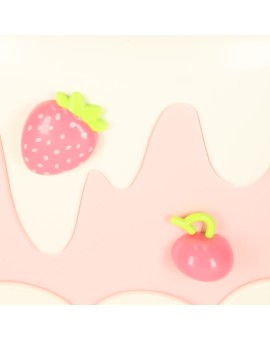 Tort urodzinowy piętrowy do krojenia na rzepy muzyka światła kuchnia 16 elementów różowy Kik Sp. z o. o. Sp. k. | Time- 2