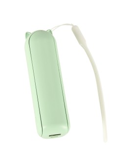 Wiatrak biurkowy wentylator mini ręczny składany wiatraczek przenośny USB zielony Kik Sp. z o. o. Sp. k. | Time- 2