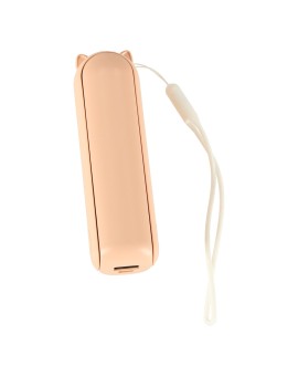 Wiatrak biurkowy wentylator mini ręczny składany wiatraczek przenośny USB różowy Kik Sp. z o. o. Sp. k. | Time- 2