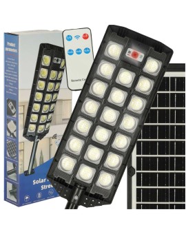 Lampa solarna LED zewnętrzna halogen latarnia