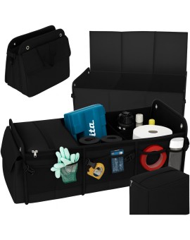 Organizer do bagażnika kufer do samochodu z chłodzeniem i XXL 37x75x32cm