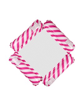 Materac dmuchany plażowy hamak wodny leżak fotel krzesło do pływania basenu różowy Kik Sp. z o. o. Sp. k. | Time- 2