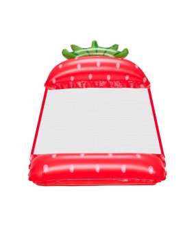 Materac dmuchany plażowy hamak wodny leżak fotel krzesło do pływania basenu truskawka Kik Sp. z o. o. Sp. k. | Time- 2