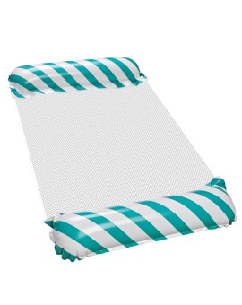 Materac dmuchany plażowy hamak wodny leżak fotel krzesło do pływania basenu niebieski Kik Sp. z o. o. Sp. k. | Time- 2