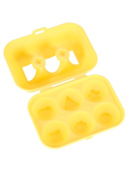 Układanka edukacyjna sorter dopasuj kształty jajka montessori zwierzątka 6 szt Kik Sp. z o. o. Sp. k. | Time- 2