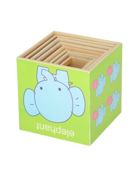 Wieża edukacyjna drewniana sorter kształty nauka liczenia 71cm XXL Kik Sp. z o. o. Sp. k. | Time- 2