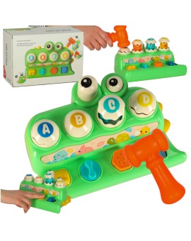 Wbijak gra zręcznościowa przebijak dinozaur wyskakujące zwierzątka