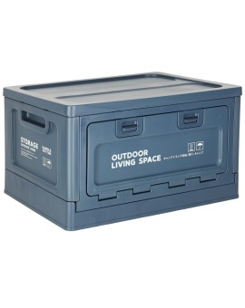 Organizer do bagażnika samochodowy pudełko skrzynka składana 25l granatowa Kik Sp. z o. o. Sp. k. | Time- 2