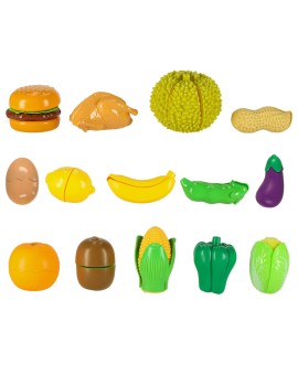 Warzywa owoce jedzenie do nauki krojenia pizza hamburger na rzep rzepy 36el. Kik Sp. z o. o. Sp. k. | Time- 2