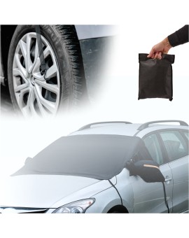 Mata osłona na szybę antyszronowa przeciwsłoneczna samochodową magnetyczna